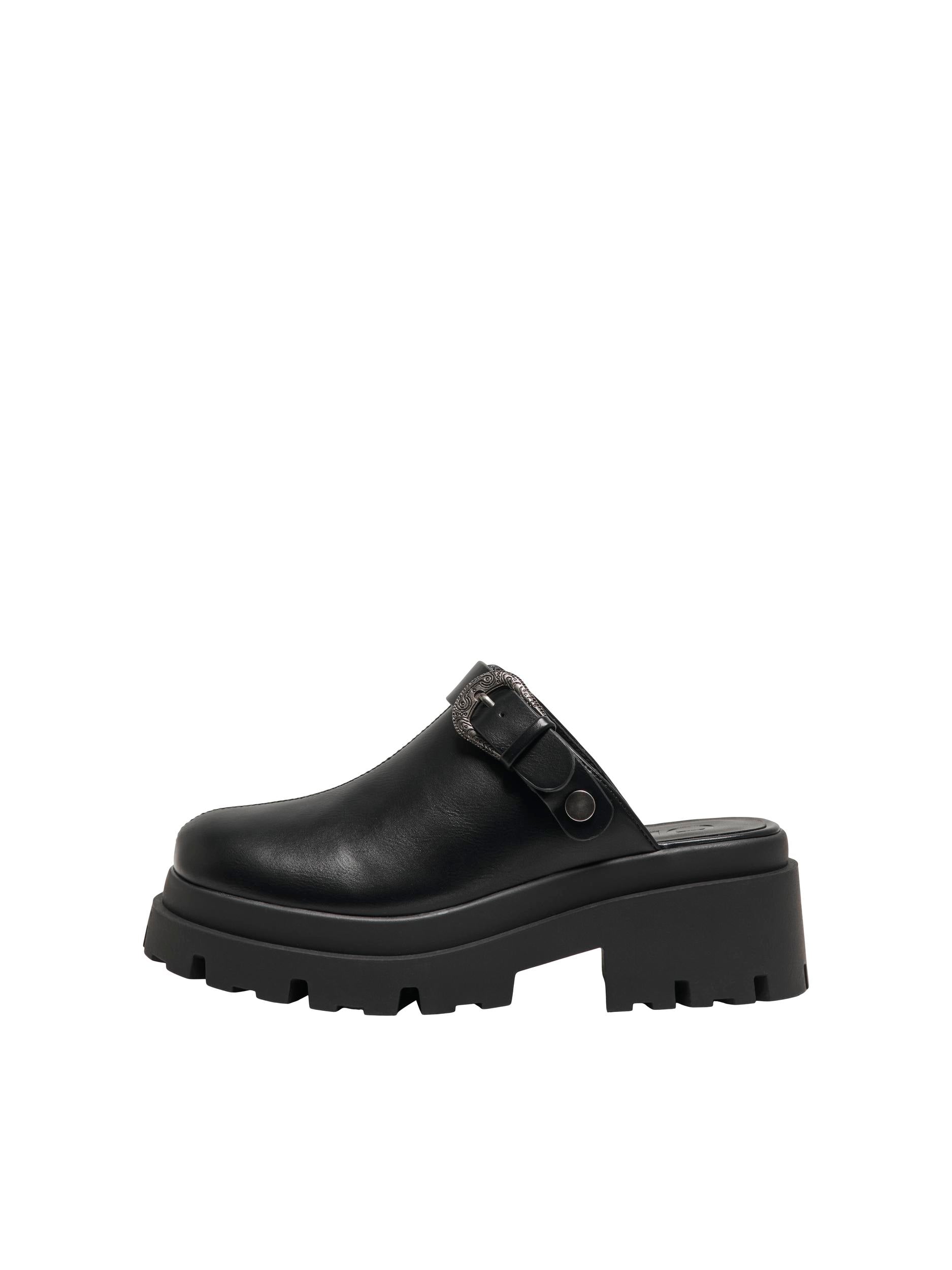 ONLY - SKO - DOJA-6 PU CLOG -  15320042 - SORT
