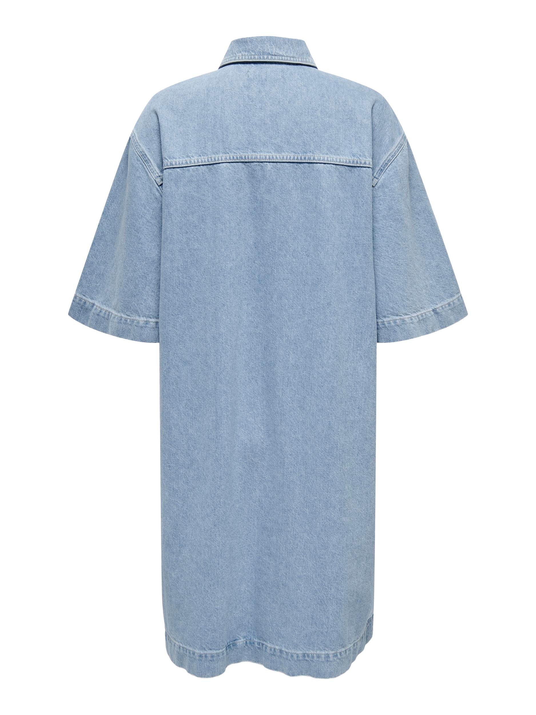 ONLY - DENIMKJOLE - SOPHIE 15327766 - LIGHT BLUE DENIM