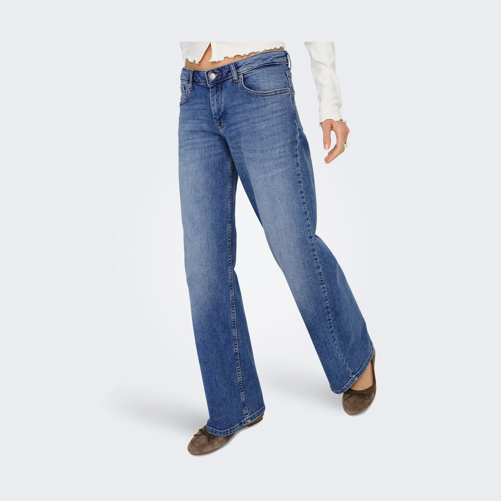 ONLY - JEANS - JUDY LOW 15366404 - MEDIUM BLUE DENIM