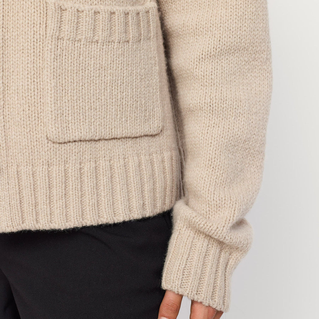 SOFT REBELS - CARDIGAN - TIMO 525-204 - PUMICE STONE