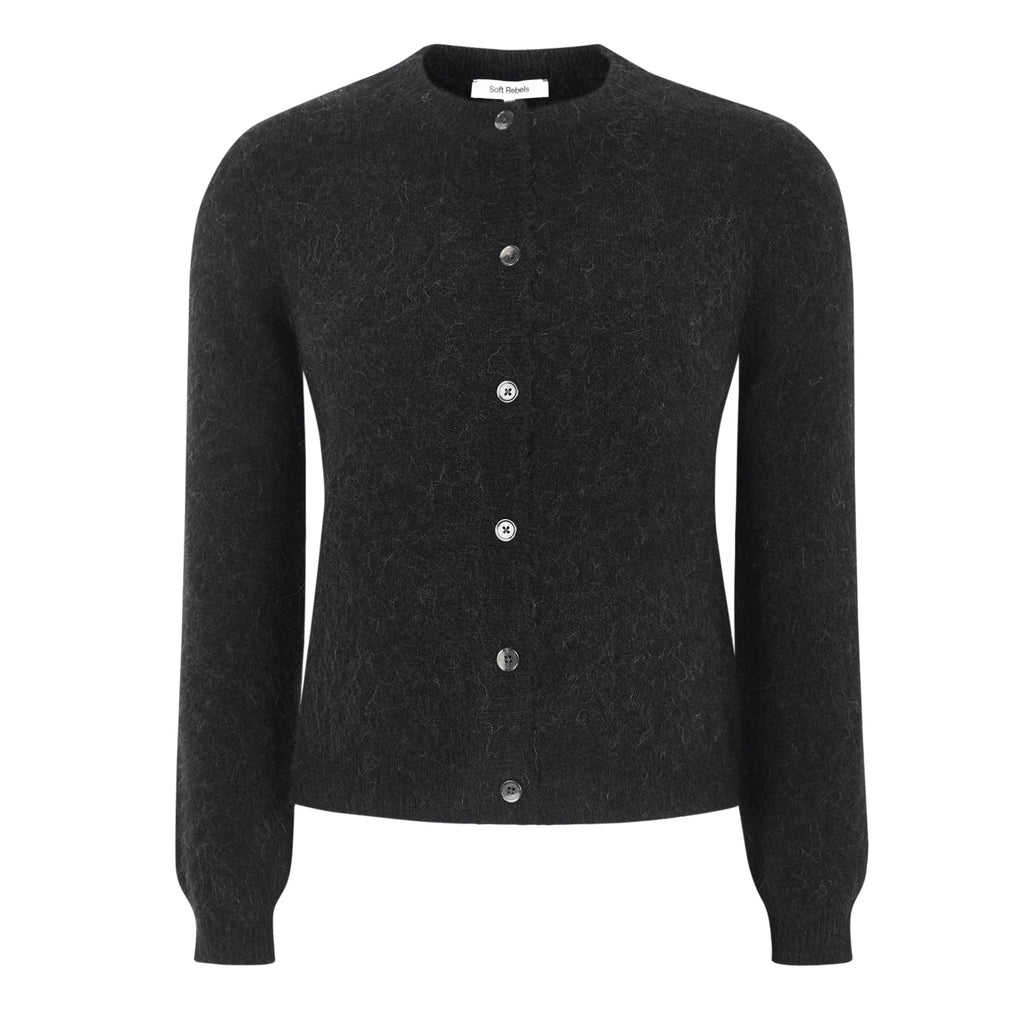 SOFT REBELS - CARDIGAN - ALLISON SRX2112-200 - SORT