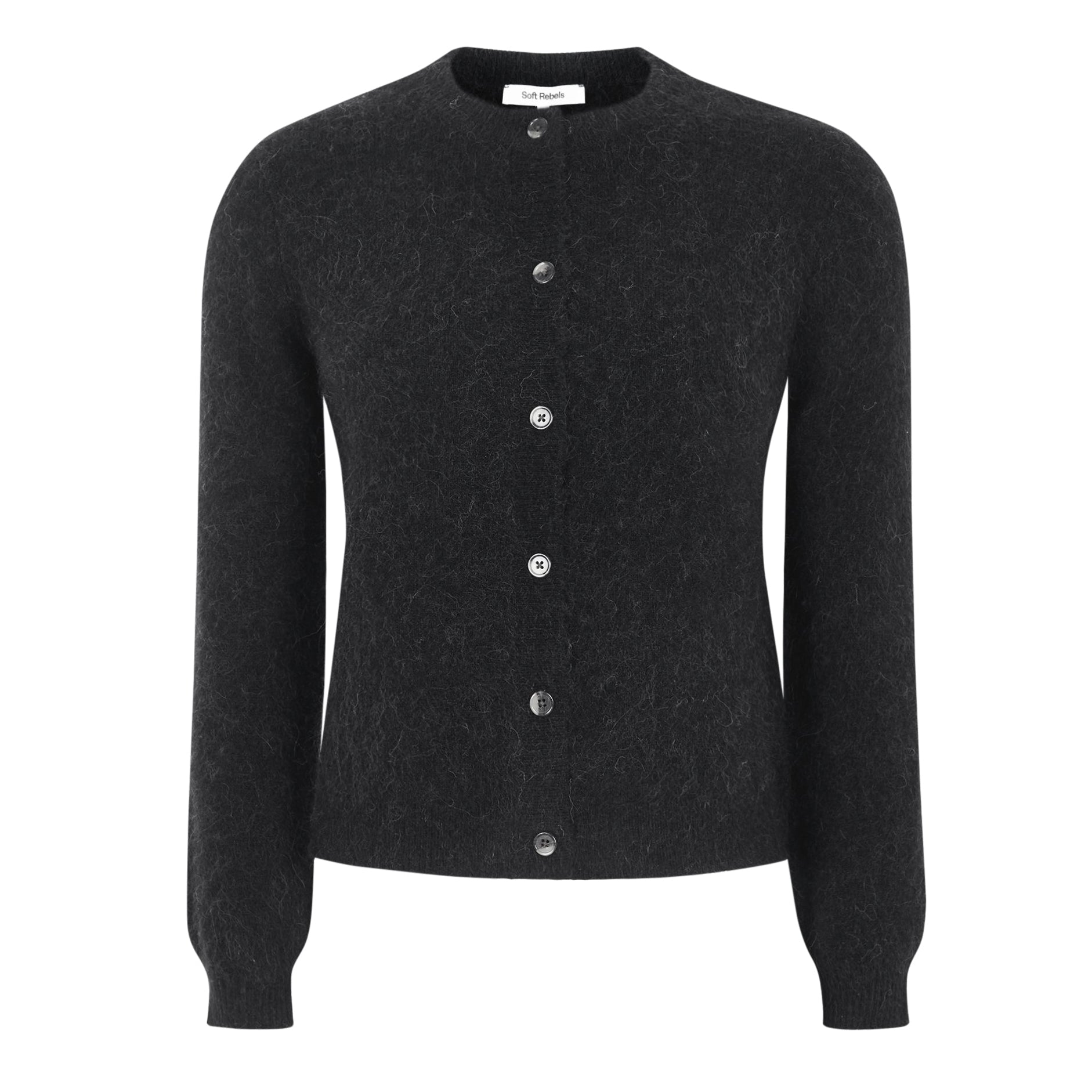 SOFT REBELS - CARDIGAN - ALLISON SRX2112-200 - SORT