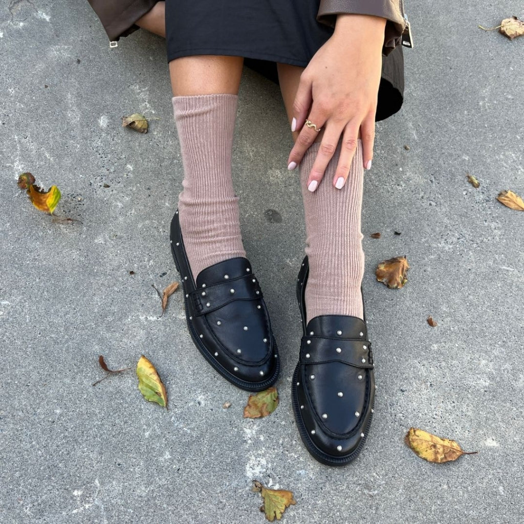 COPENHAGEN SHOES - LOAFERS - THE PEARL SHOE - SORT