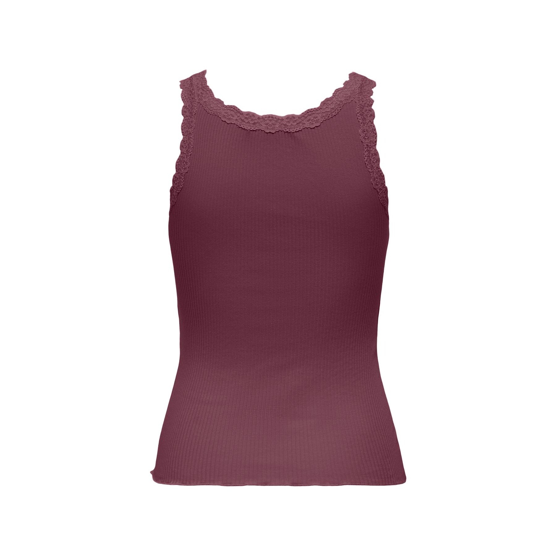 ONLY - TANKTOP - SARA SHARAI 15345994 - BURGUNDY
