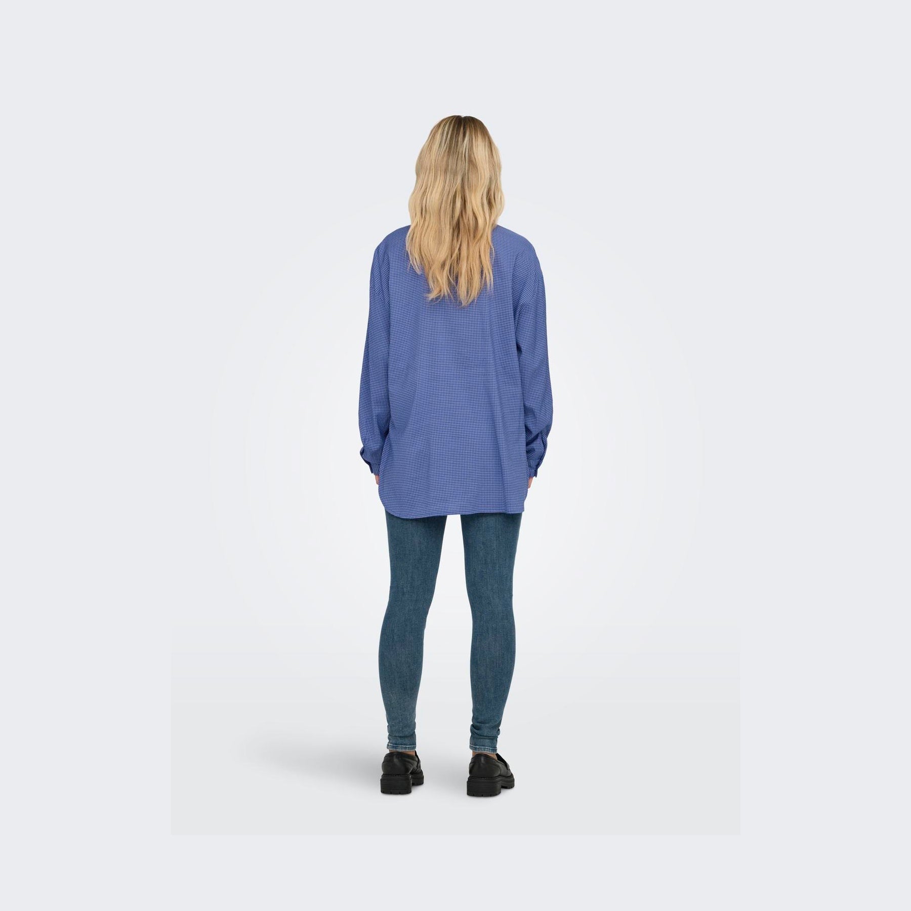 ONLY - SKJORTE - MAGGIE 15344363 - AMPARO BLUE