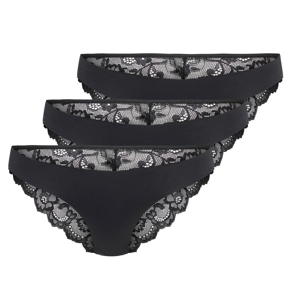 ONLY - TRUSSE - CHLOE 15358343 - BLACK/SILVER LUREX