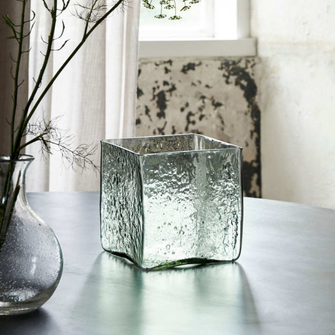 HOUSE DOCTOR - VASE - SQUARE 208342045 - LYSEBLÅ