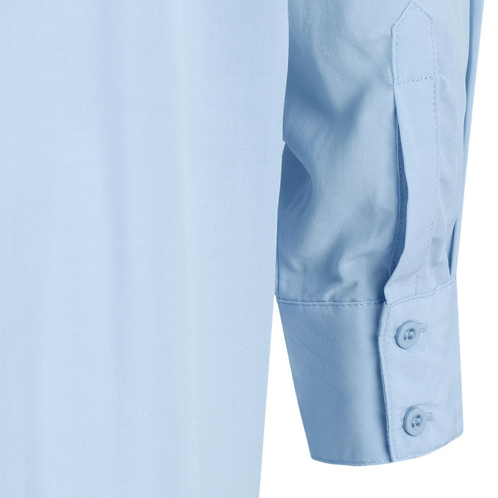 SOFT REBELS - SKJORTE - FREEDOM LANG SR420-758 - CASHMERE BLUE