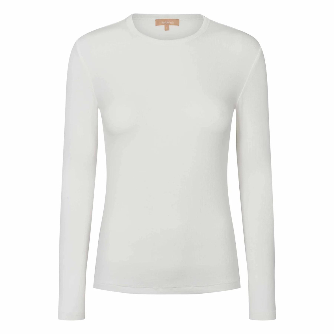 SOFT REBELS - BLUSE - FENJA SRAW22-300 - SNOW WHITE