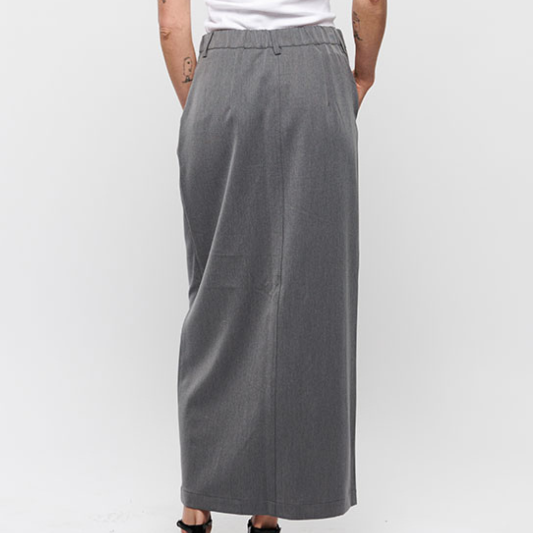MBYM - NEDERDEL - NELLIS RANDA - CHARCOAL MELANGE