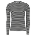 SOFT REBELS - BLUSE - FENJA SR124-303 - SORT STRIB