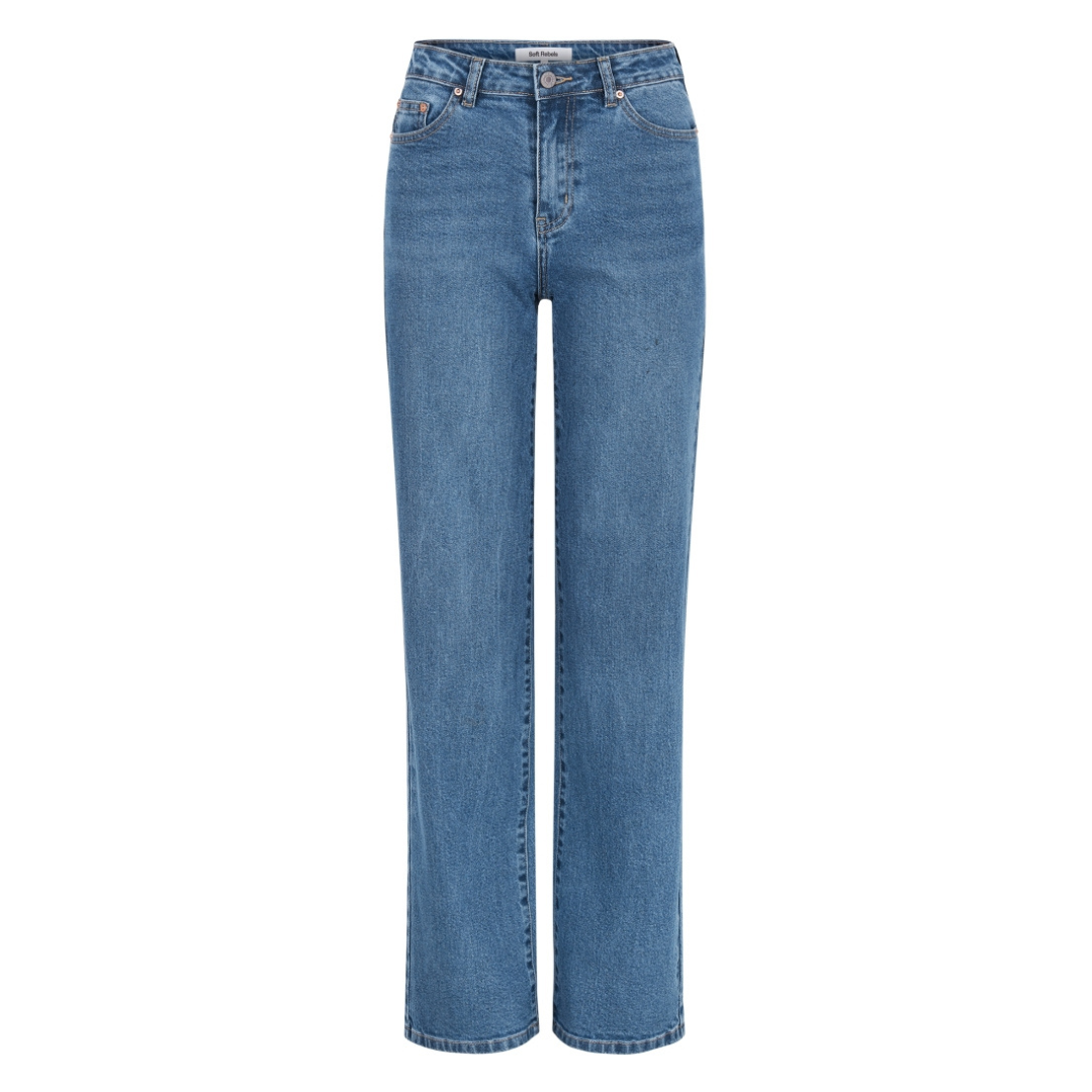 SOFT REBELS - JEANS - WILLA SR523-806 - TRUE BLUE DENIM