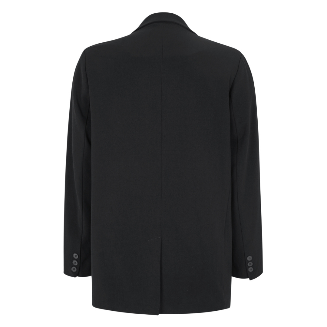 SOFT REBELS - BLAZER - VILJA LOOSE SRSS23-720 - SORT