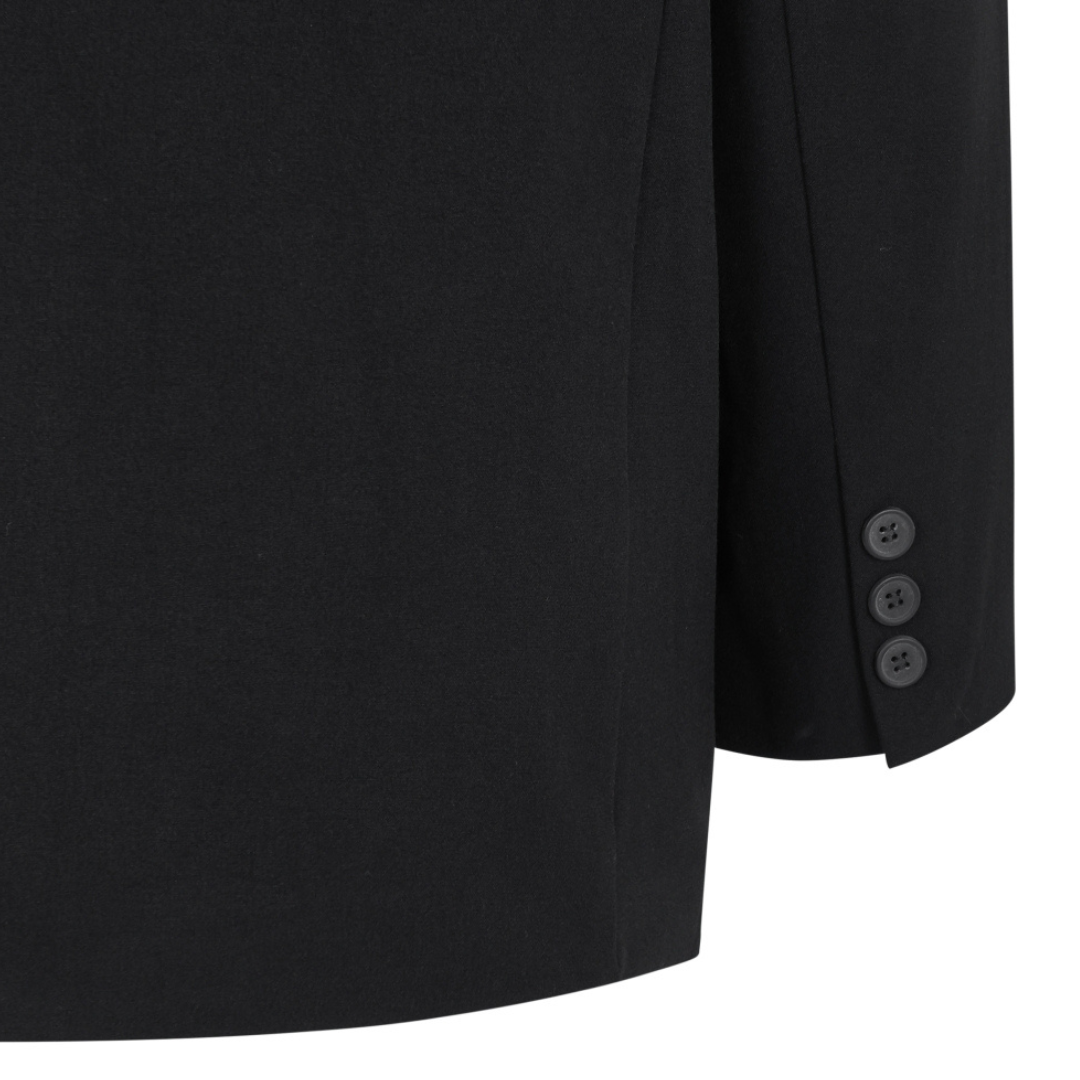 SOFT REBELS - BLAZER - VILJA LOOSE SRSS23-720 - SORT