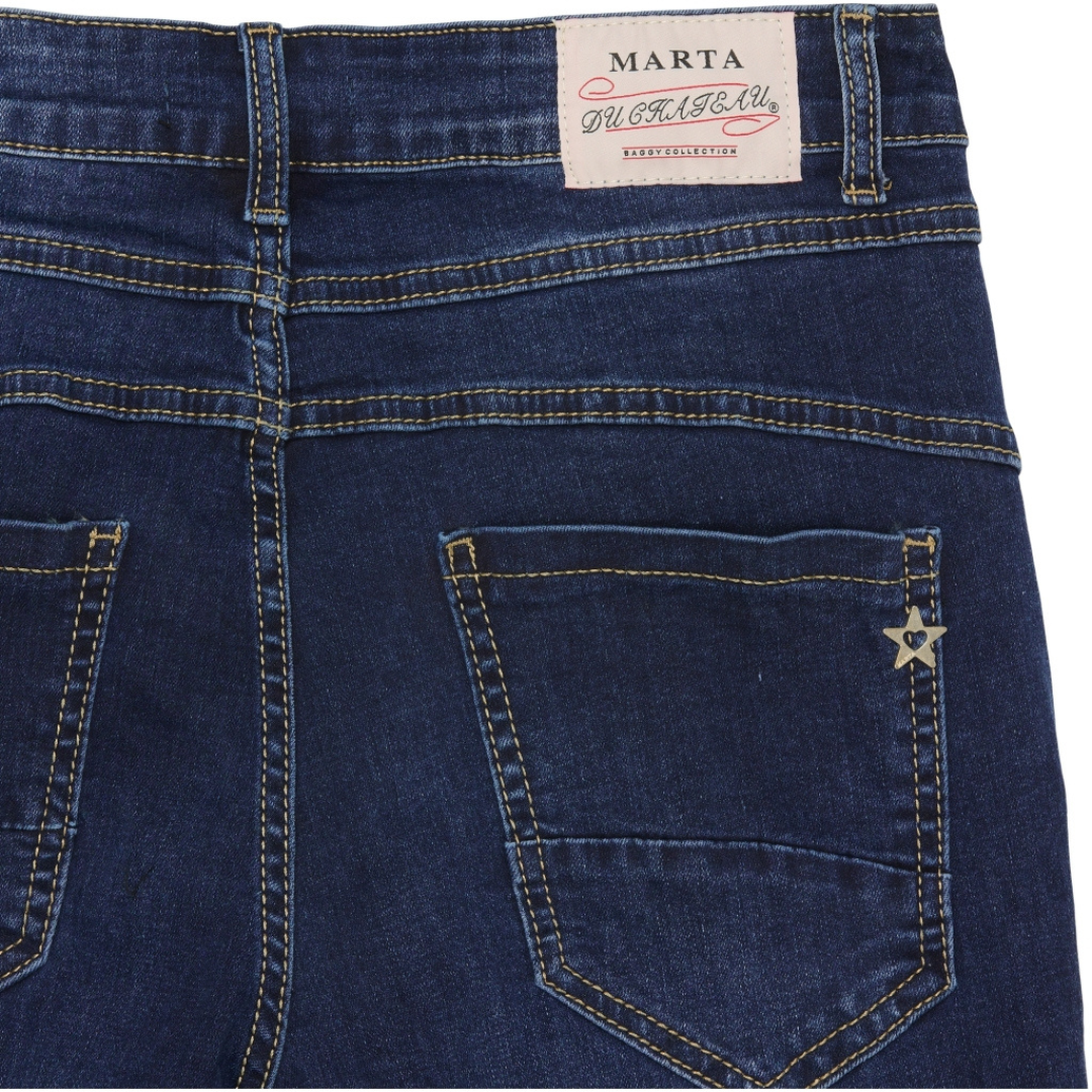 MARTA DU CHATEAU - JEANS - MARTHA MDC118-2528 - DENIM