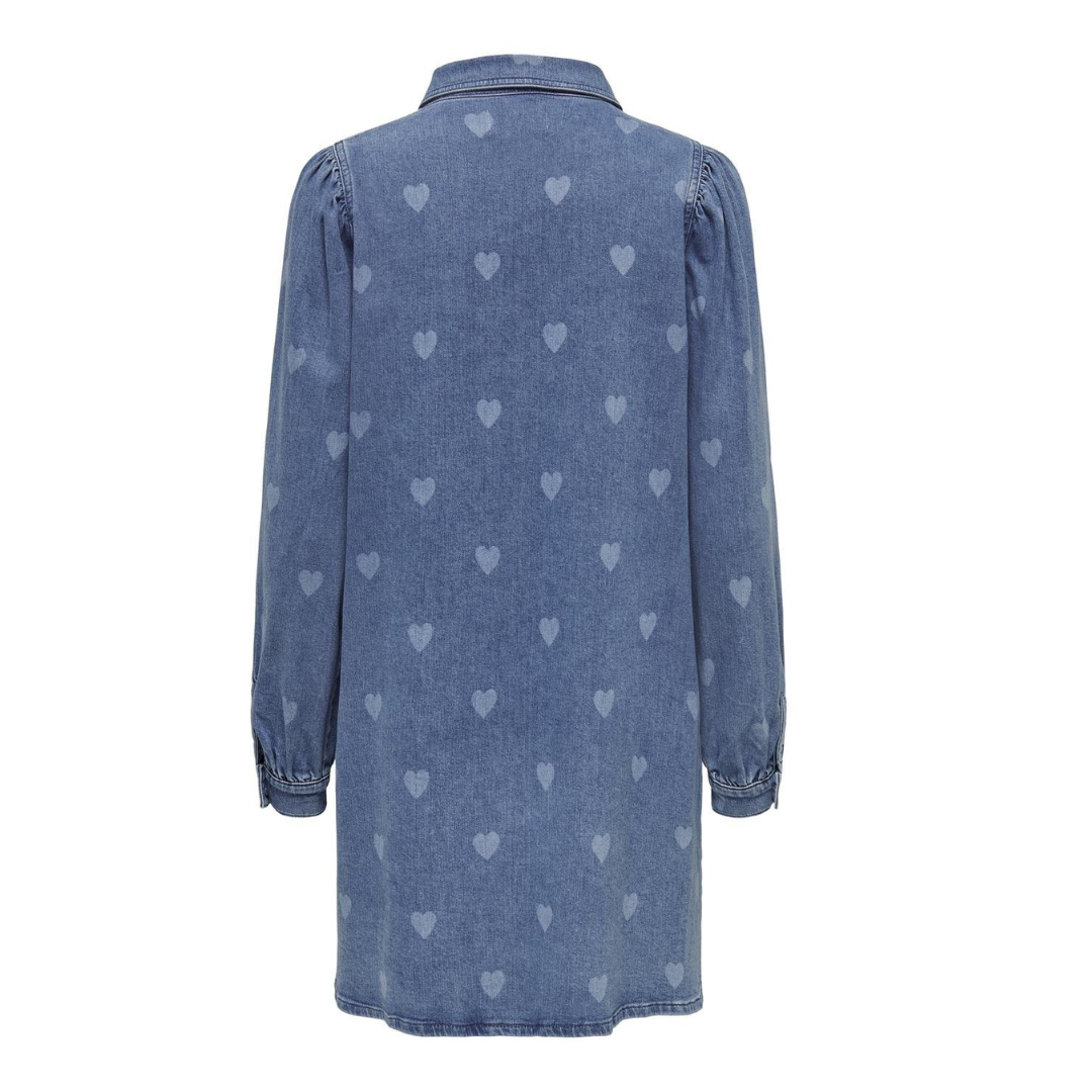 ONLY - KJOLE- ALMA - 15326836 - MEDIUM BLUE DENIM