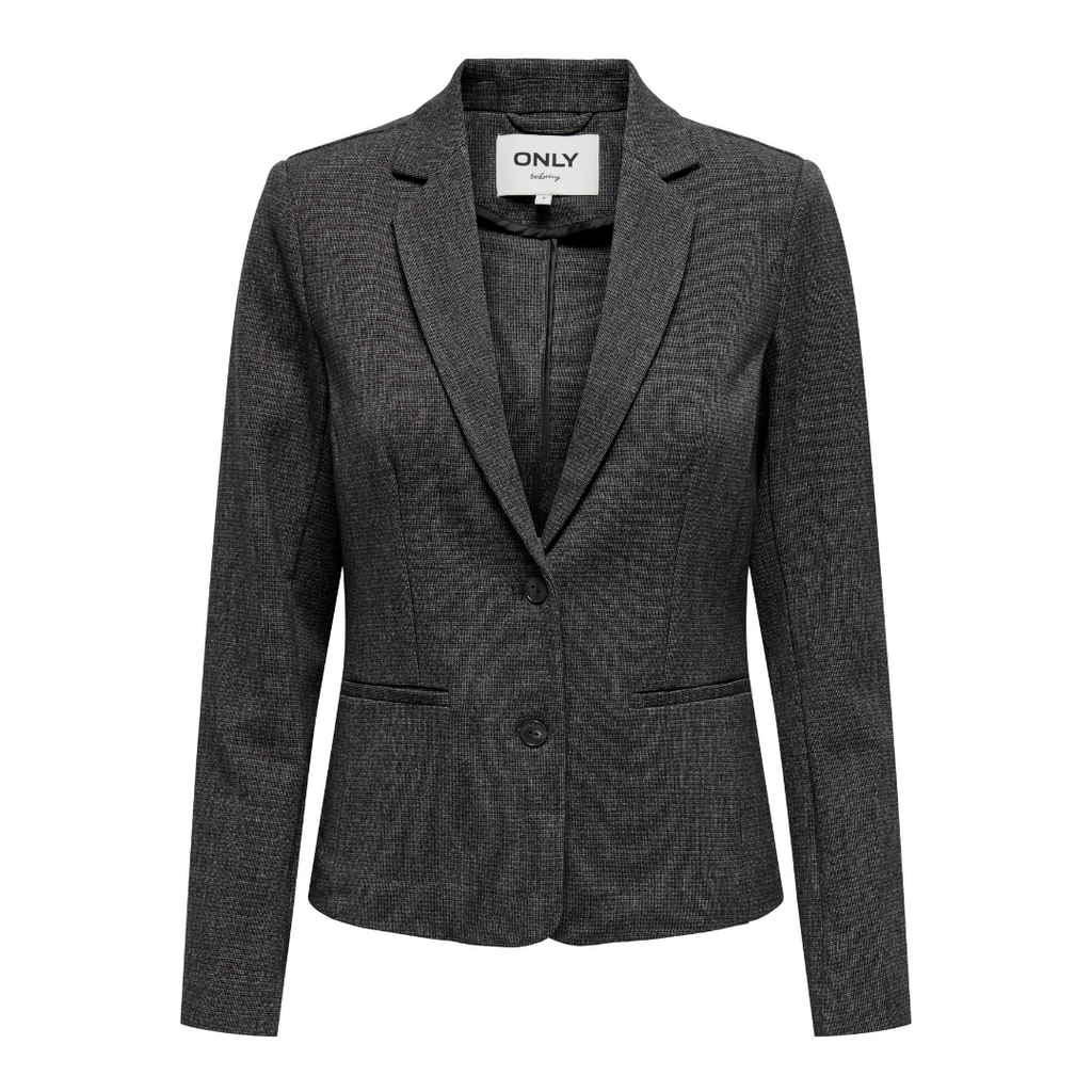 ONLY - BLAZER - POPTRASH ELISE 15330828 - DARK GREY MELANGE