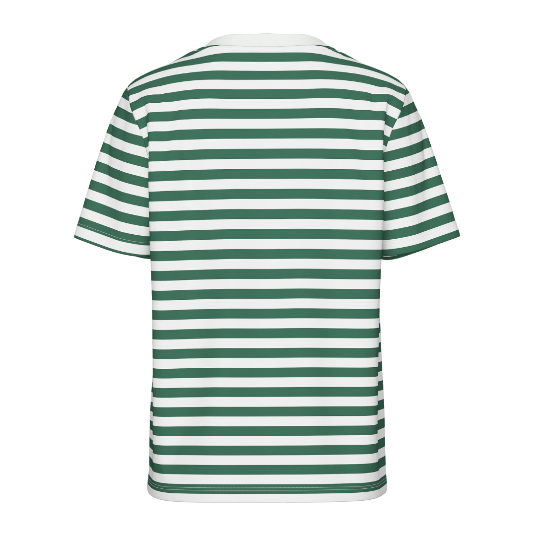 PIECES - T-SHIRT - RIA 17146339 - HUNTER GREEN/BRIGHT WHITE