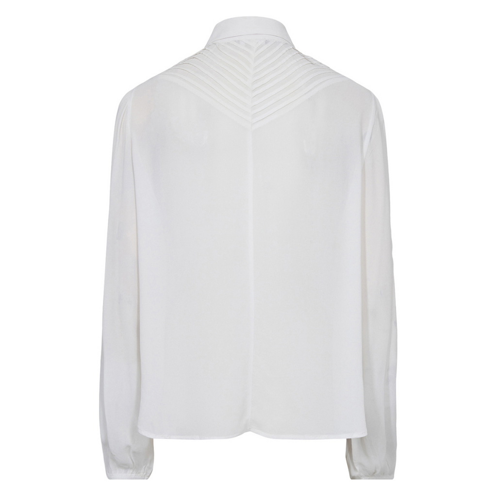 NÜMPH - SKJORTE - INDY 704859 - BRIGHT WHITE