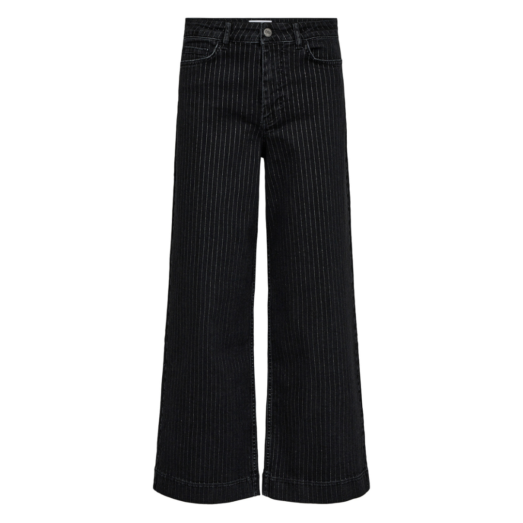 NÜMPH - JEANS - PARIS CROPPED GLAM 704884 - CAVIAR