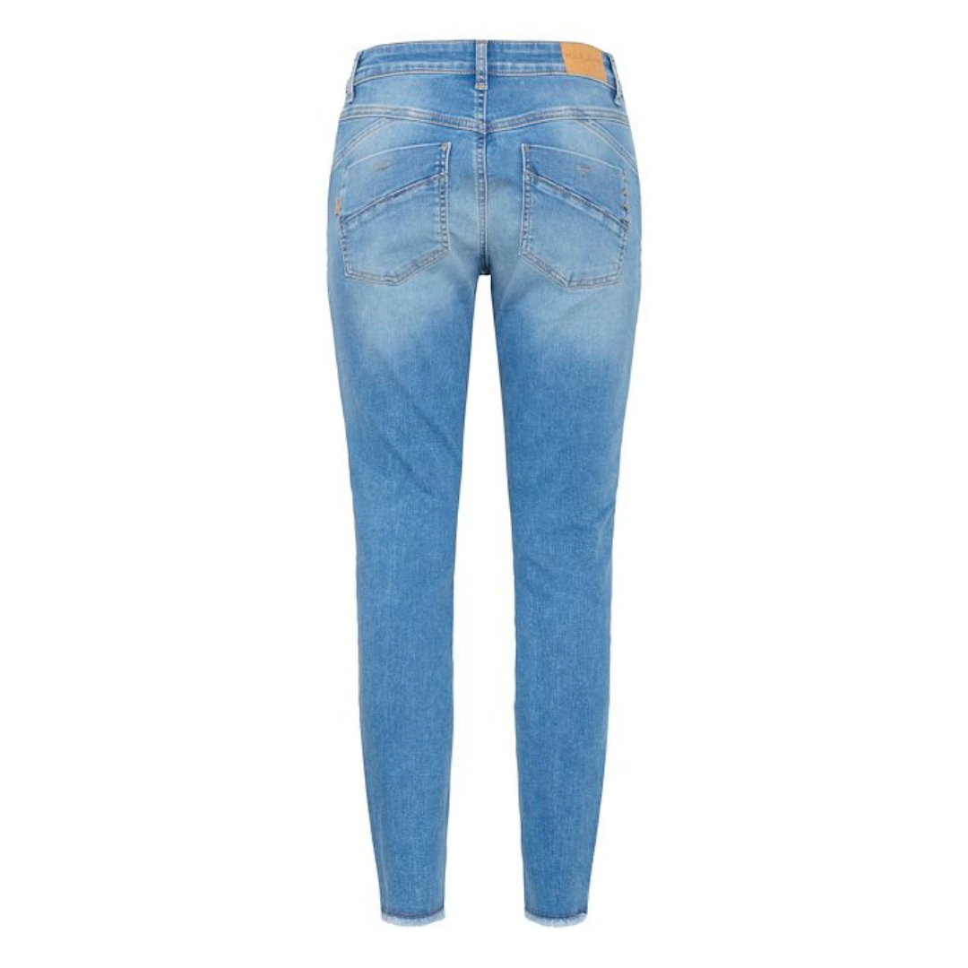 PULZ - JEANS - CARMEN ANKLE 50208730 - LIGHT BLUE DENIM