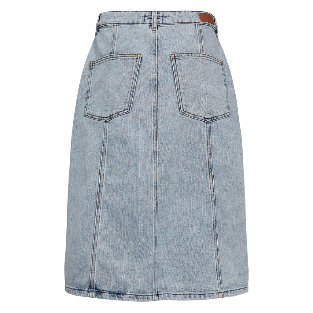 NÜMPH - DENIM NEDERDEL - TORONTO 705271 - LIGHT BLUE DENIM