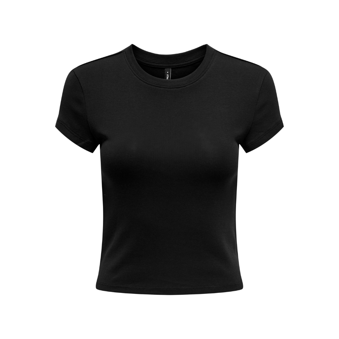 ONLY - T-SHIRT - ELINA 15320229 - SORT