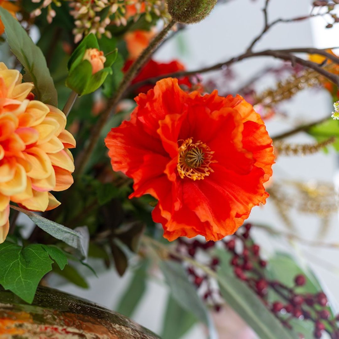 BARBARA - KUNSTIG BLOMST - VALMUE DE758500 - RØD