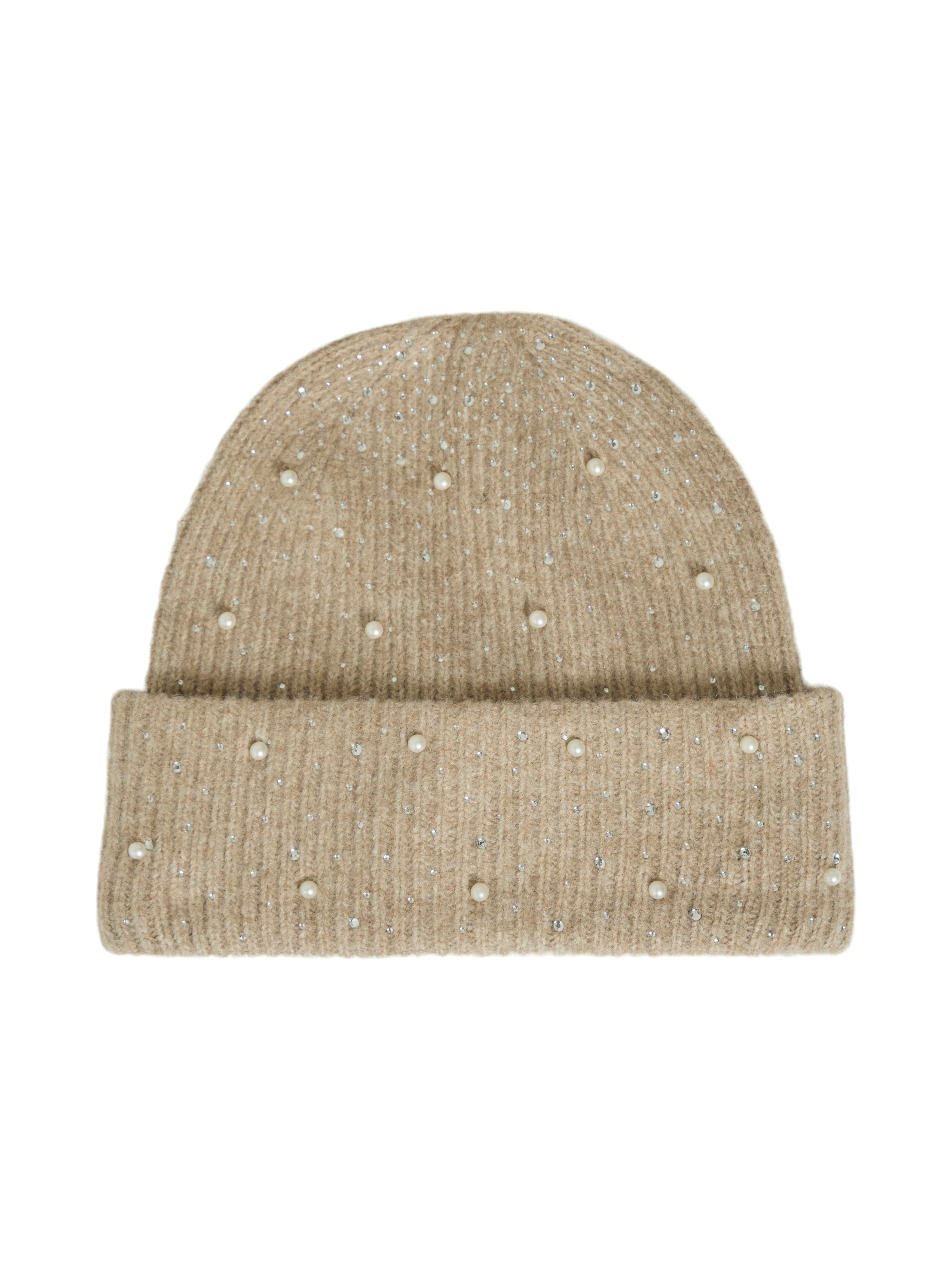 VILA - HUE - SUMMER - BEANIE - 14099942 -  NATURAL MEL