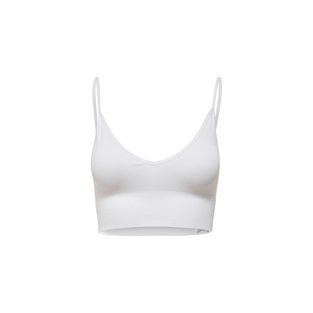 ONLY - BH - VICKY RIB SEAMLESS 15201539 - BRIGHT WHITE