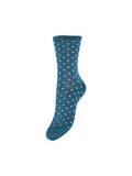 PIECES - STRØMPE - SEBBY - 17094859 -QUIET GREEN