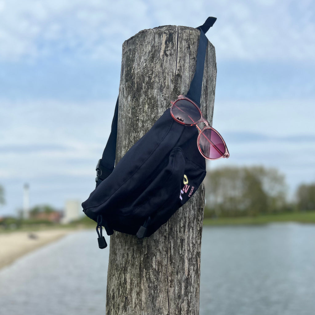 PIECES X H2O - BUMBAG - MIXTAPE 17147256 - NAVY BLAZER