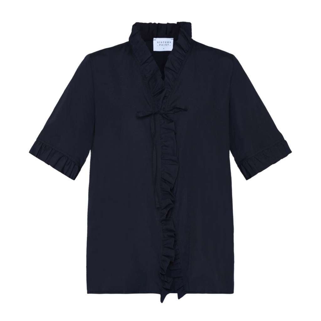 SISTERS POINT - BLUSE - MATIA 16601-00 - SORT