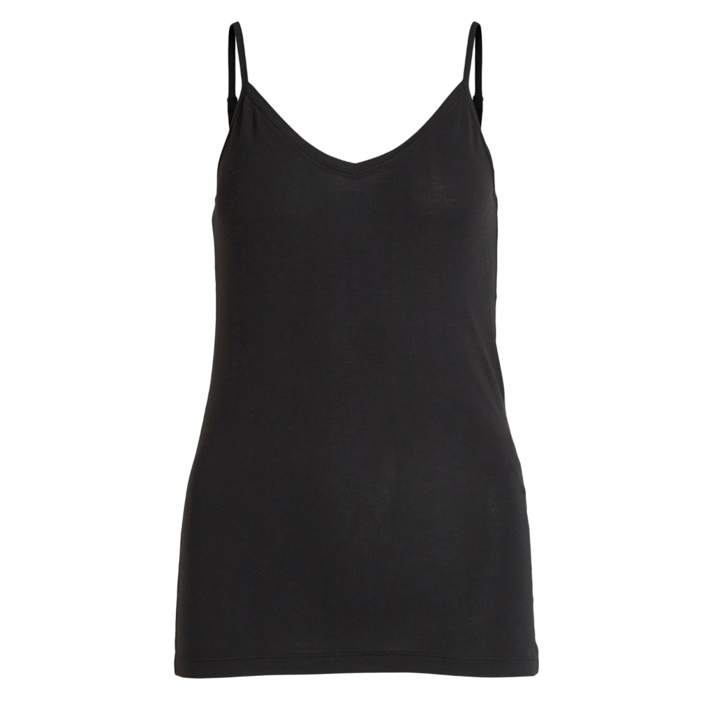 VILA - SINGLET -  DAISY - 14083289  - SORT
