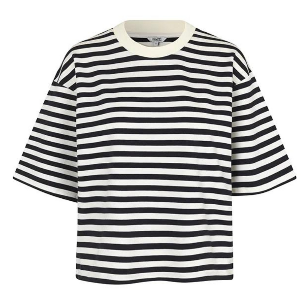 MBYM - T-SHIRT - EMRYS 56589020 - NIGHT SKY/SUGAR STRIPE