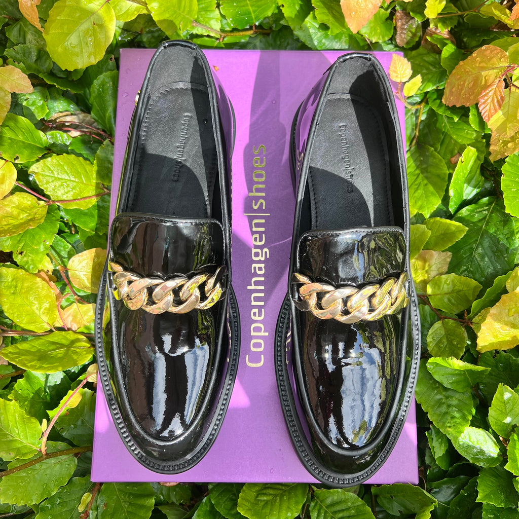 COPENHAGEN SHOES - LOAFERS - AWARE CS7646 - SORT LAK