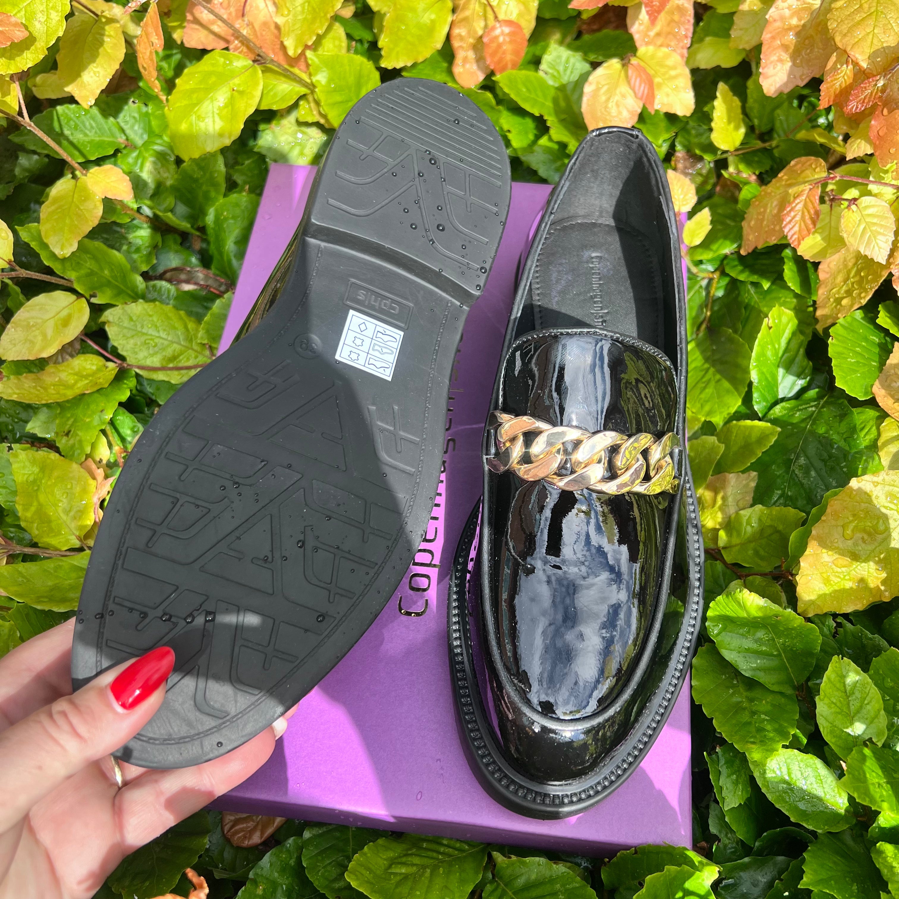 COPENHAGEN SHOES - LOAFERS - AWARE CS7646 - SORT LAK