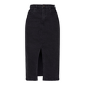 SISTERS POINT - DENIM NEDERDEL - OLIA 16206 - D. GRAY