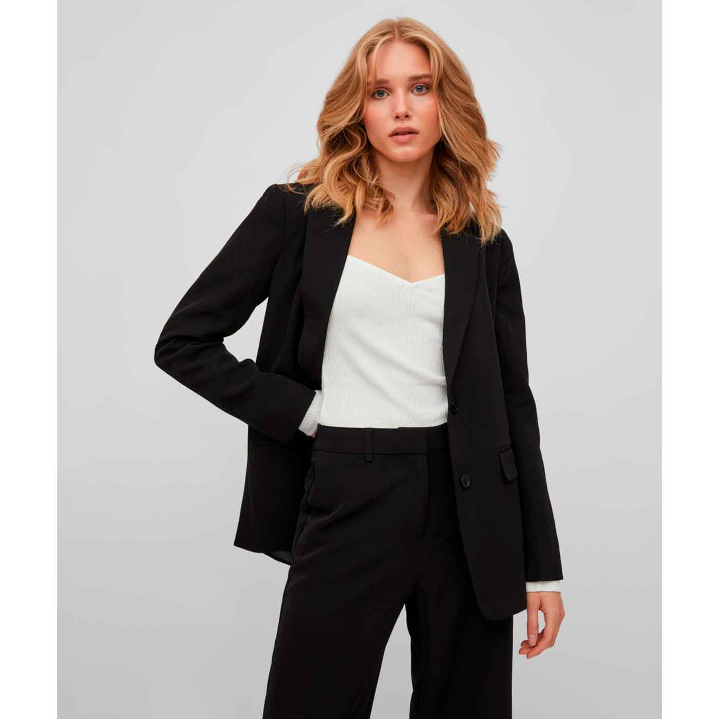 VILA - BLAZER - KAMMA 14082622 - SORT