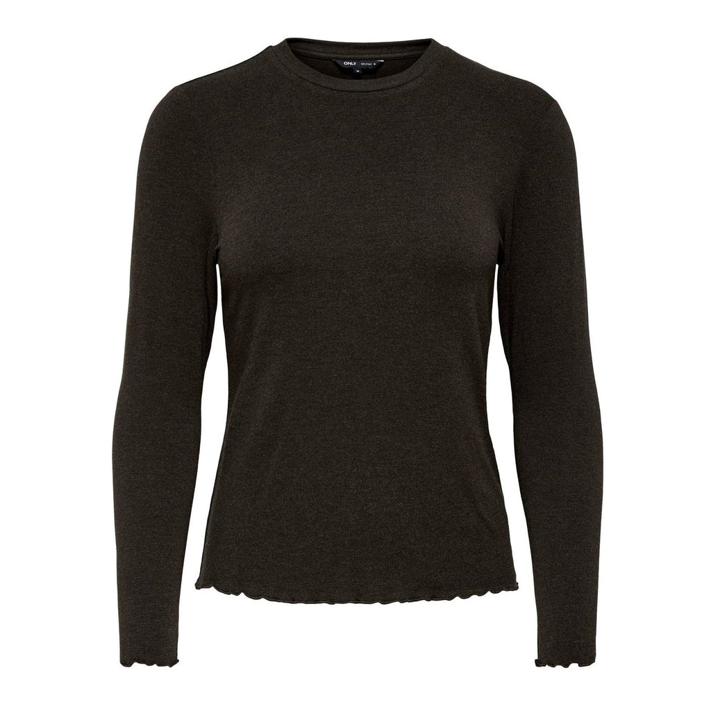 ONLY - TOP - MOSTER 15380785 - COFFEE BEAN