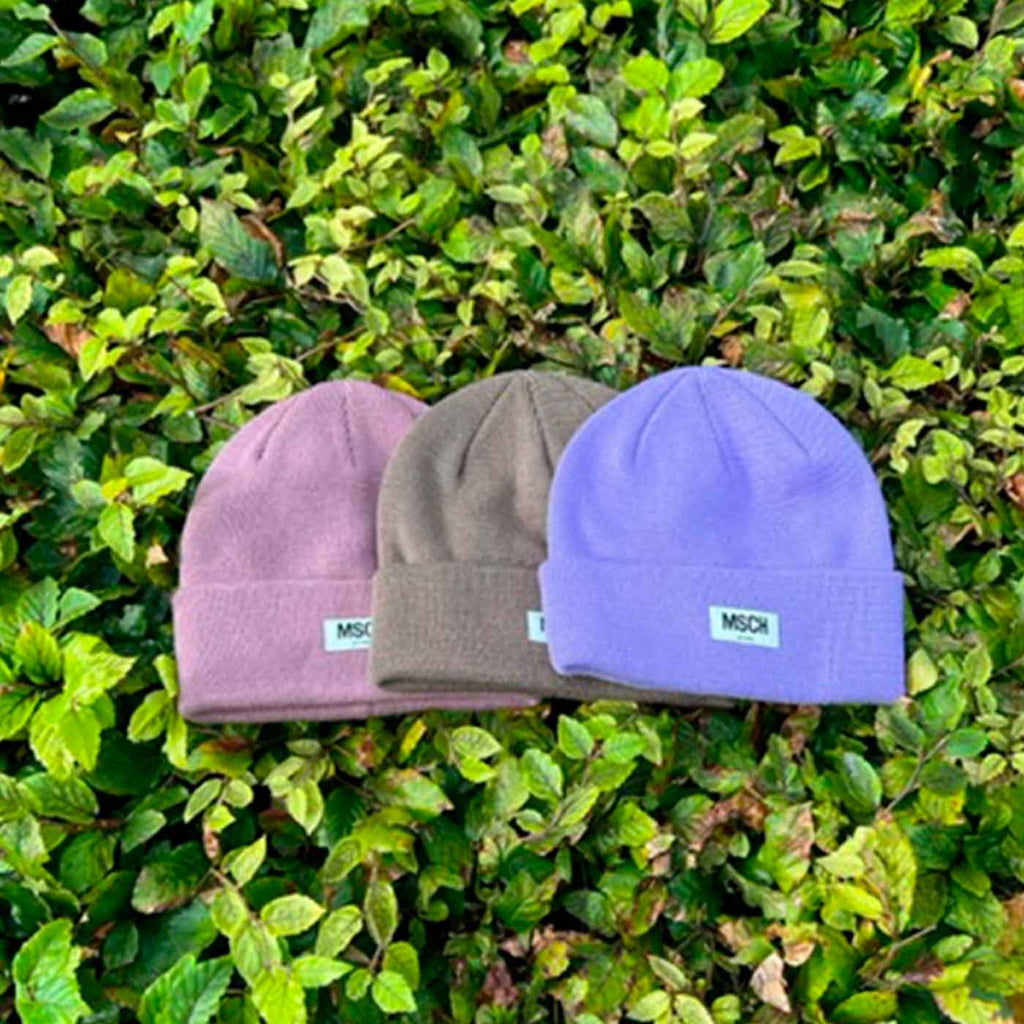 MOSS COPENHAGEN - MOJO BEANIE - DUSKY ORCHID