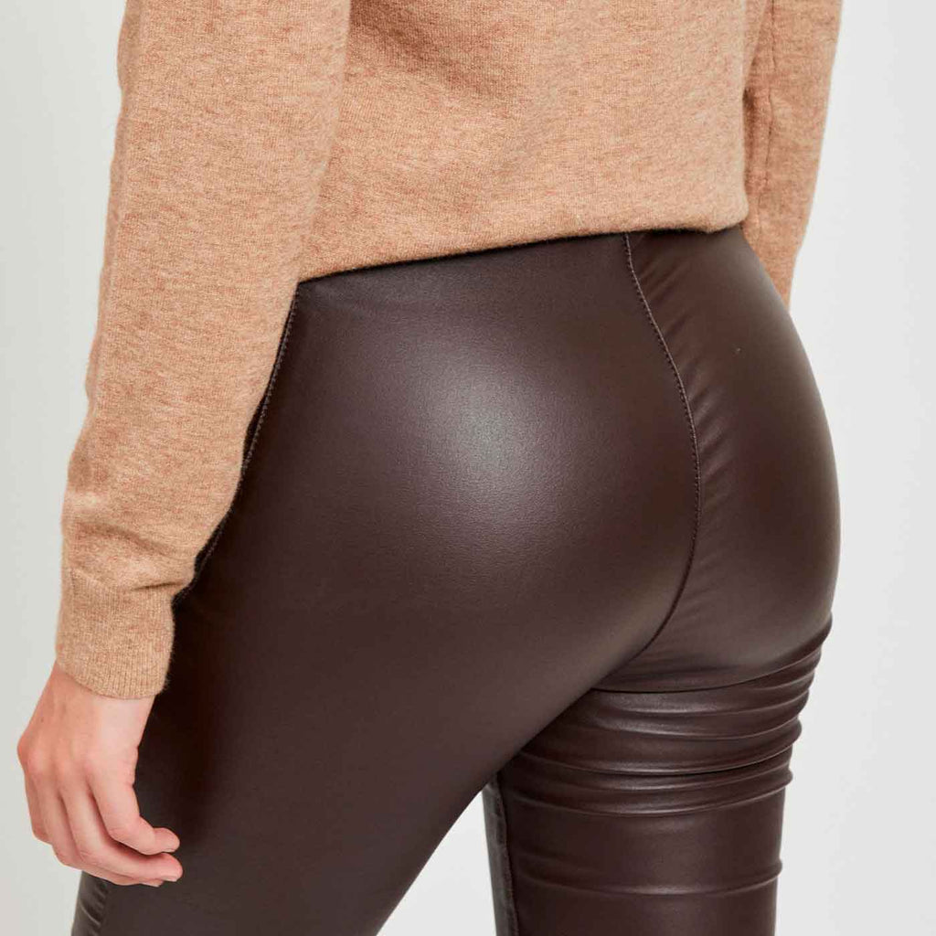 OBJECT - BUKS/LEGGINGS - BELLE COATED 23029748 - JAVA
