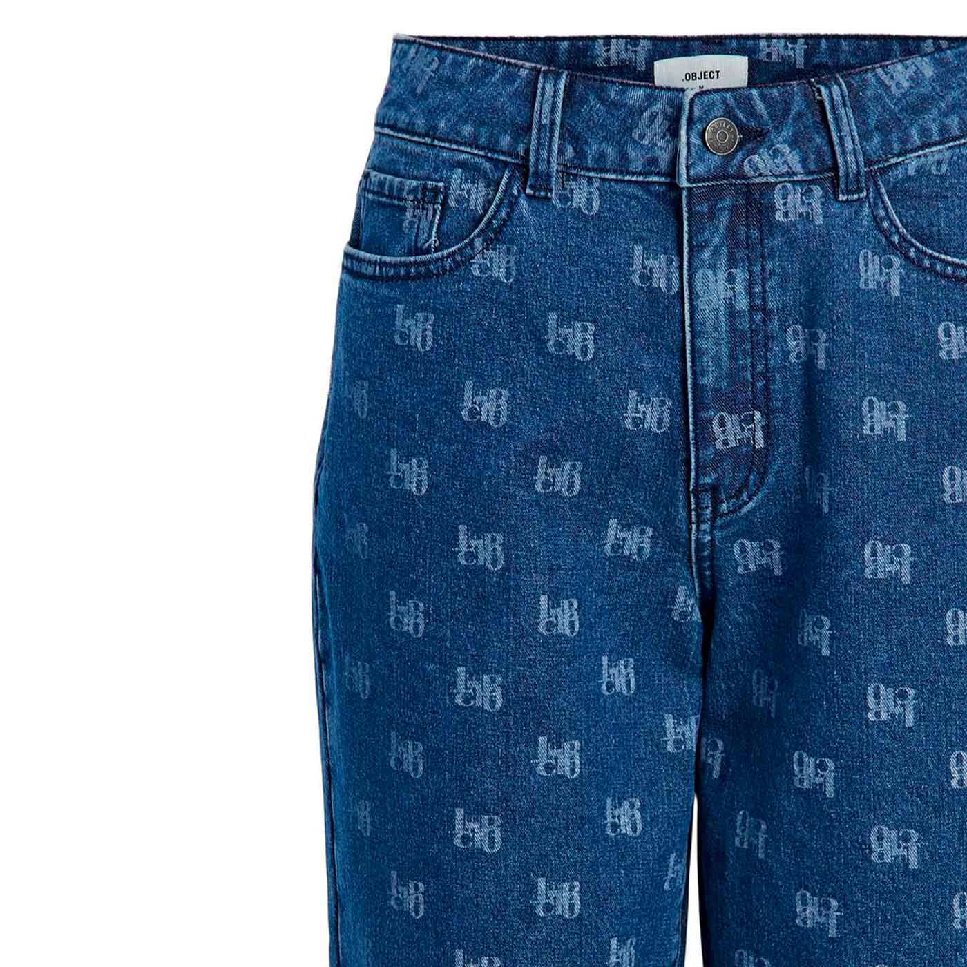 OBJECT - JEANS - MOJI MW 23040948 - MEDIUM BLUE DENIM