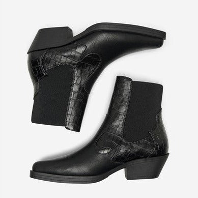 ONLY - STØVLE - BRONCO KORT 15304869 - SORT