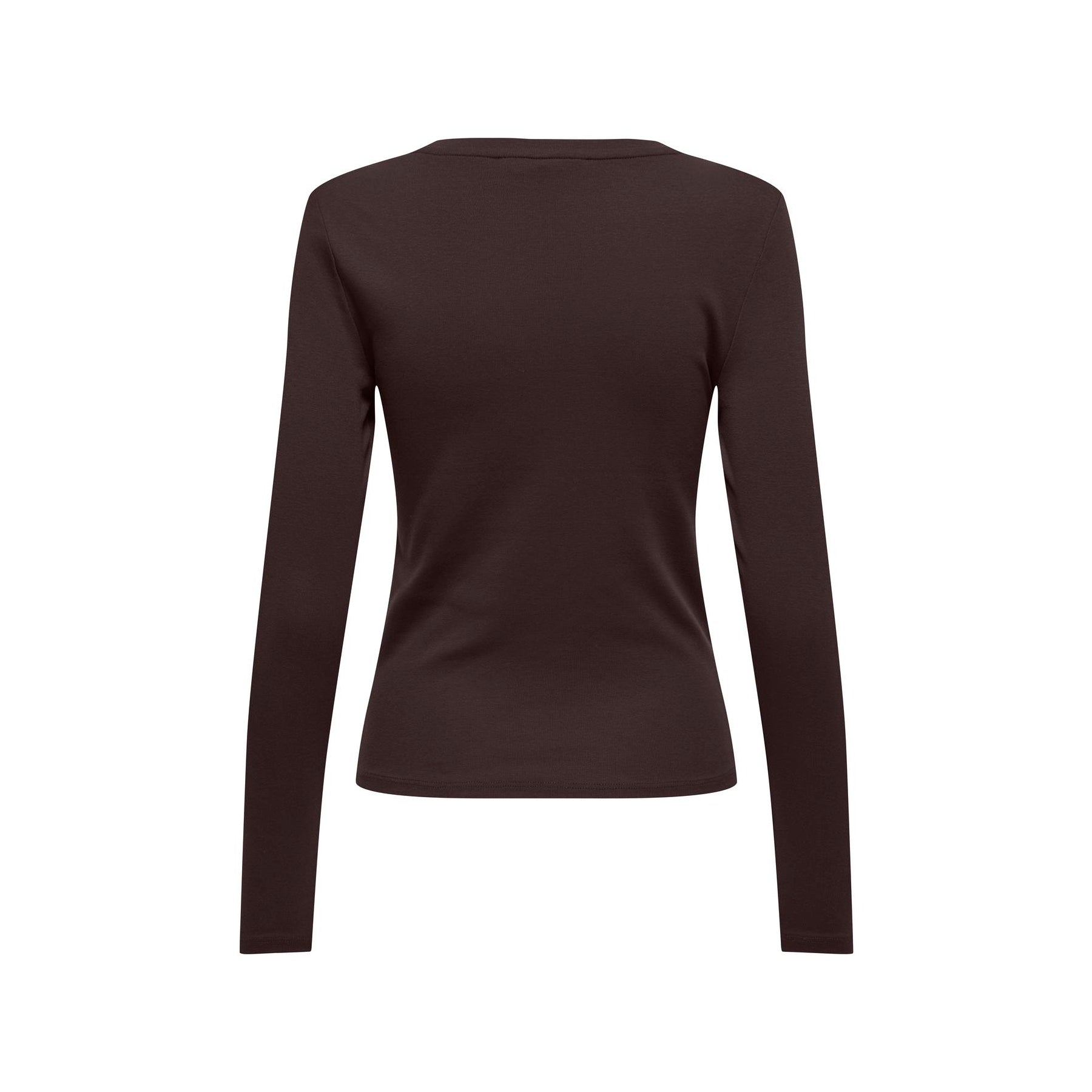 ONLY - T-SHIRT - RILEY 15323159 - BLACK COFFEE