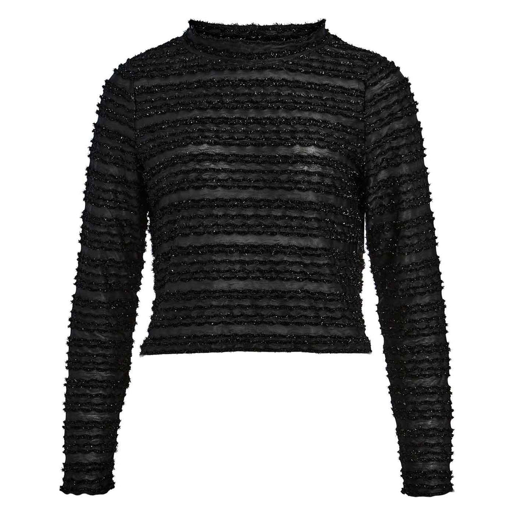 OBJECT - BLUSE - RUNA 23040579 - SORT