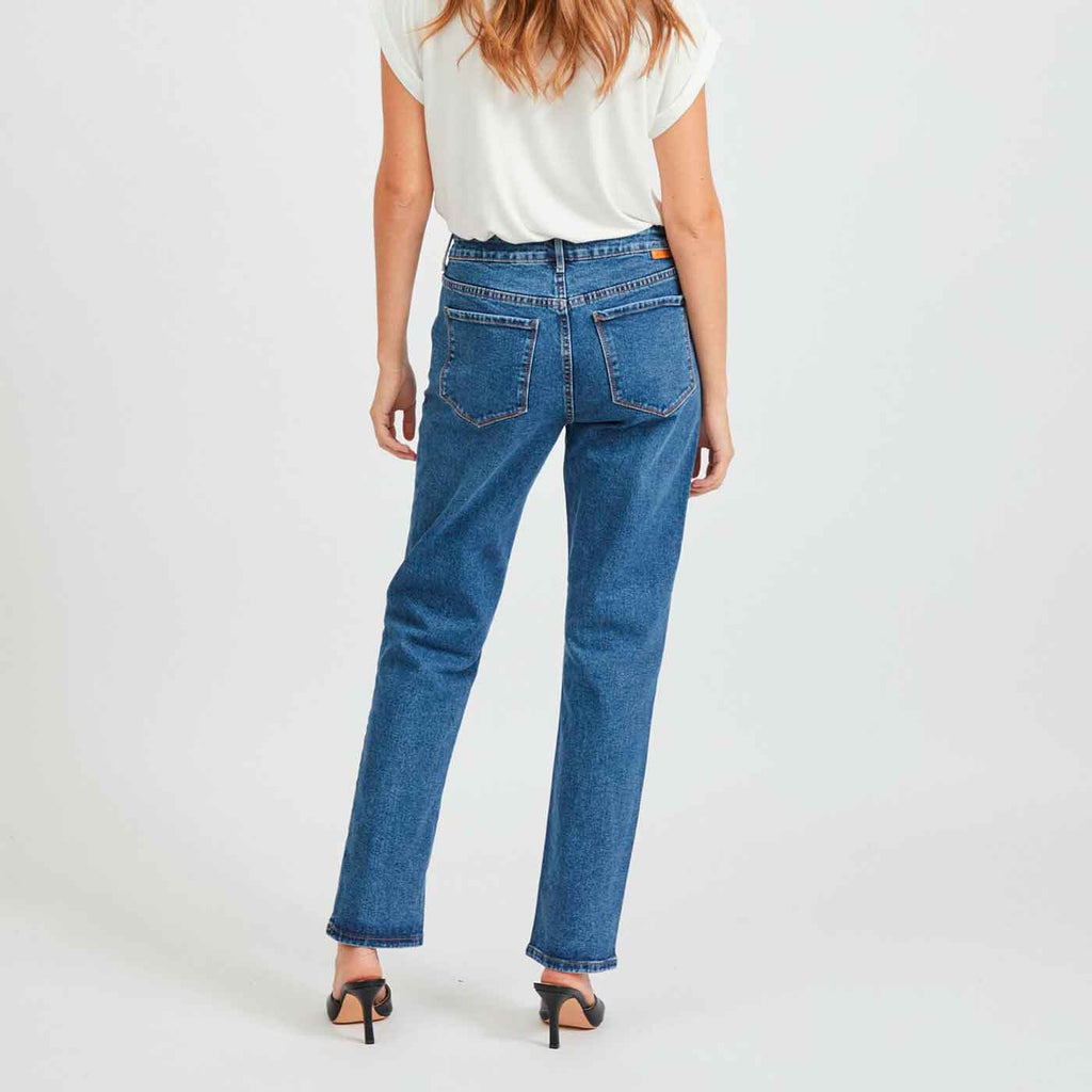 VILA - JEANS - STRAY 14063205 - MEDIUM BLUE DENIM