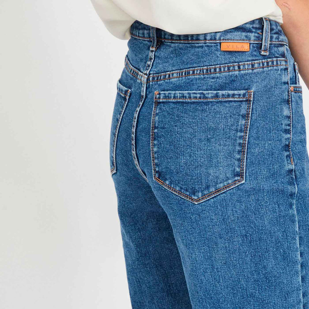 VILA - JEANS - STRAY 14063205 - MEDIUM BLUE DENIM