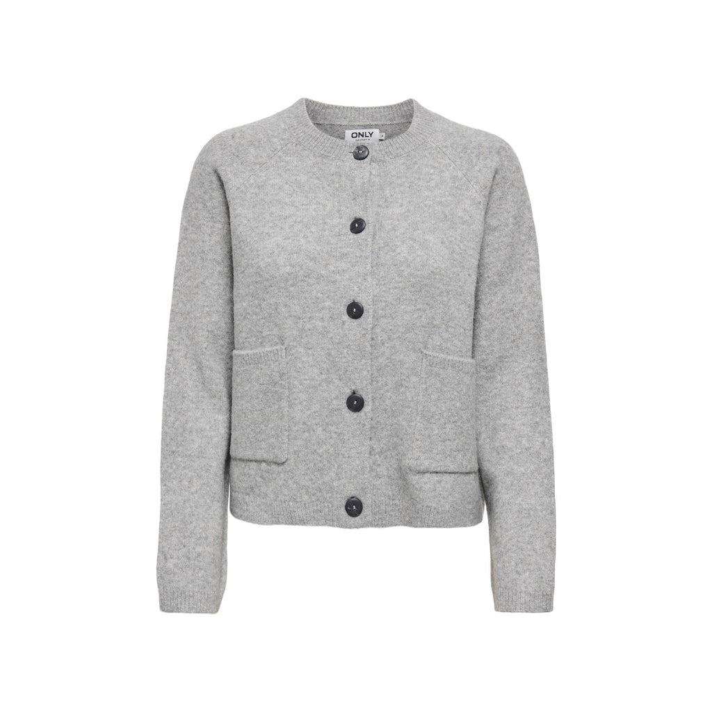 ONLY - CARDIGAN - PIEMONTE 15344118 - LIGHT GREY MELANGE