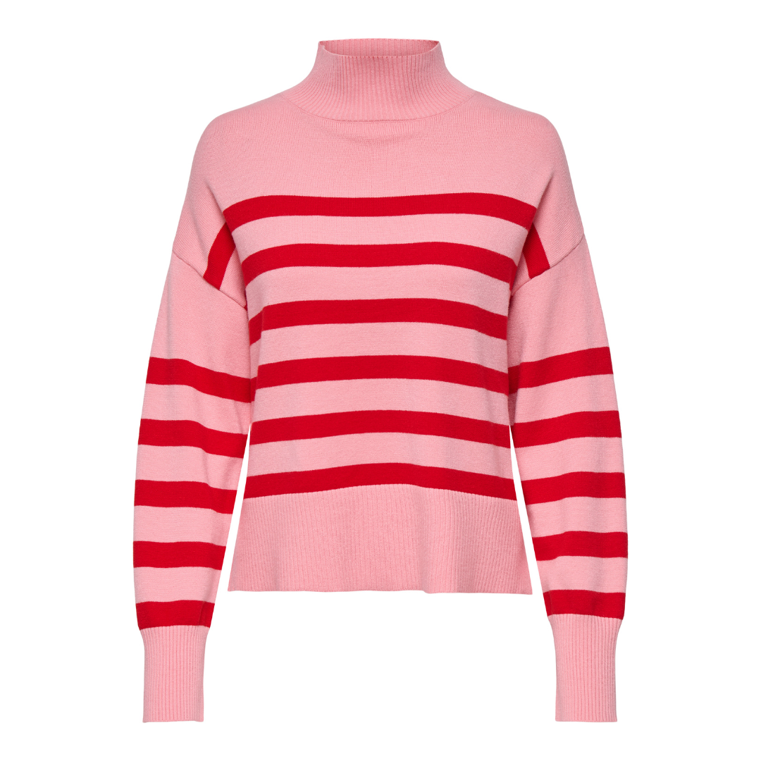 ONLY - STRIK - BARI HIGHNECK 15283109 - QUARTZ PINK/ADRENALINE RUSH